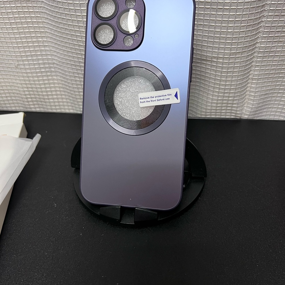 Purple iPhone 14 Pro Max Case with MagSafe Compatibility